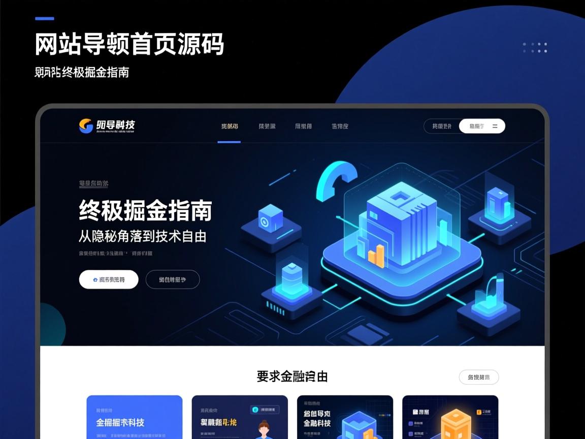 网站导航首页源码终极掘金指南,从隐秘角落到技术自由