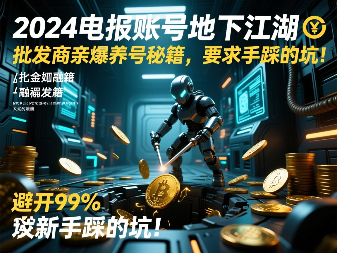 2024电报账号地下江湖,批发商亲曝养号秘籍,避开99%新手踩的坑!