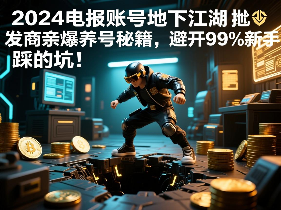 2024电报账号地下江湖，批发商亲曝养号秘籍，避开99%新手踩的坑！