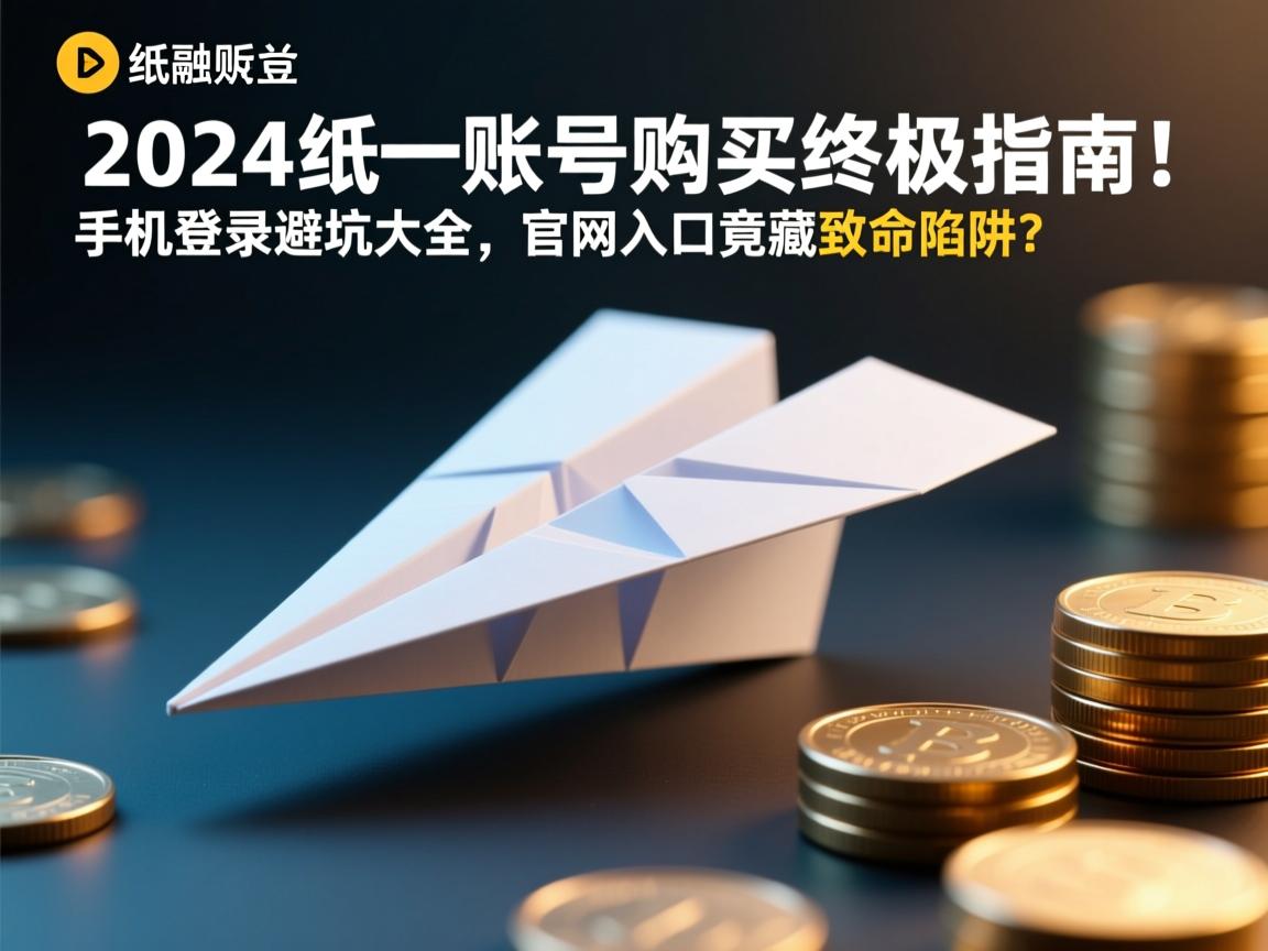 2024纸飞机账号购买终极指南!手机登录避坑大全,官网入口竟藏致命陷阱?