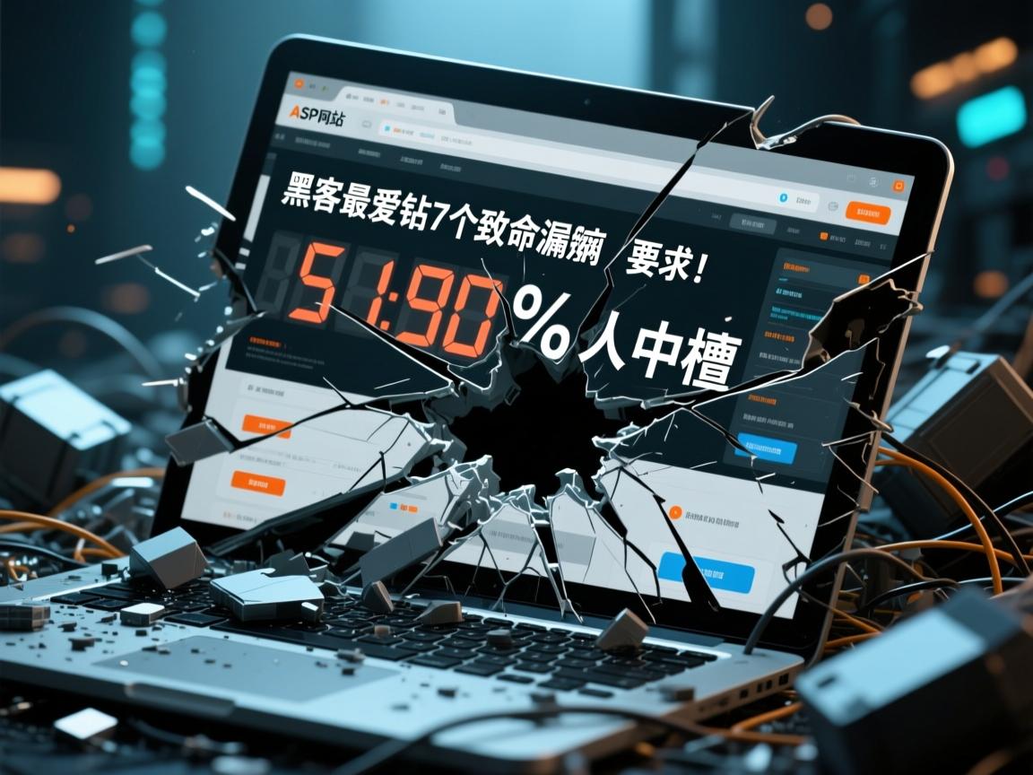 ASP网站瘫痪倒计时!黑客最爱钻的7个致命漏洞,第5个90%人中招