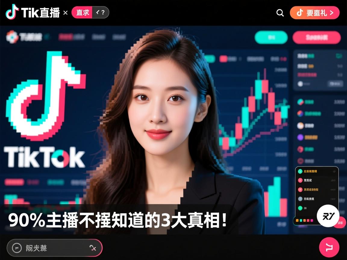TikTok直播画面变马赛克？90%主播不知道的3大真相！