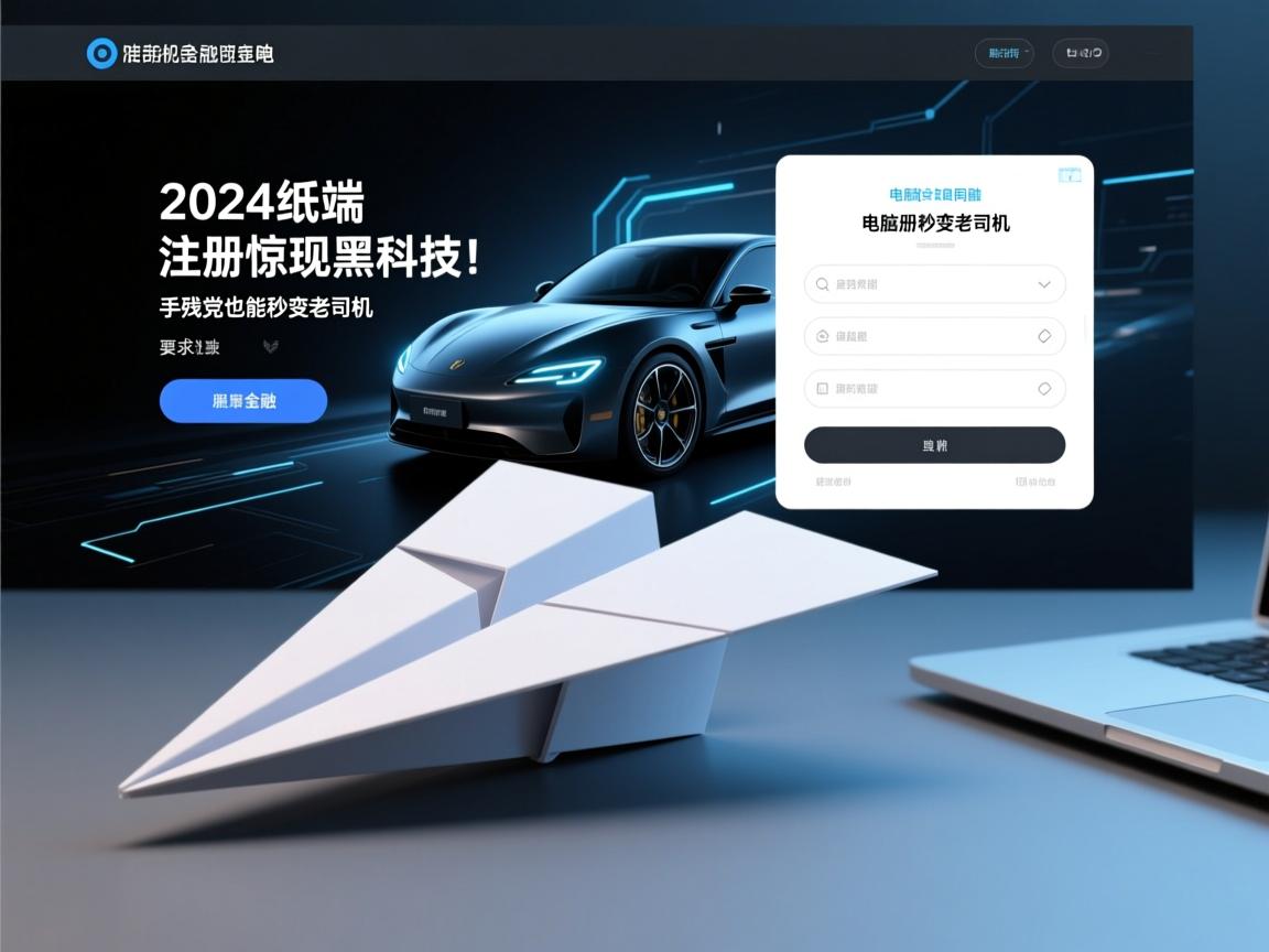 2024纸飞机电脑端注册惊现黑科技!手残党也能秒变老司机