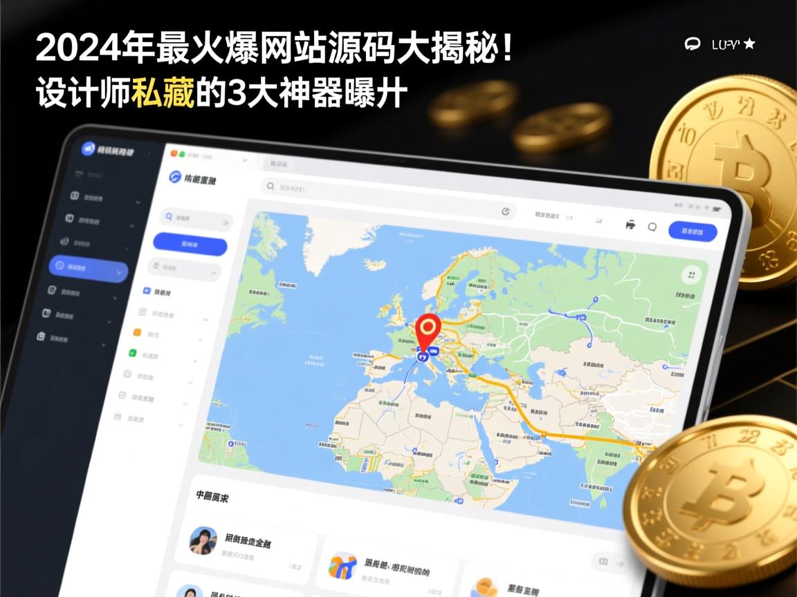 2024年最火爆的导航网站源码大揭秘！设计师私藏的3大神器曝光