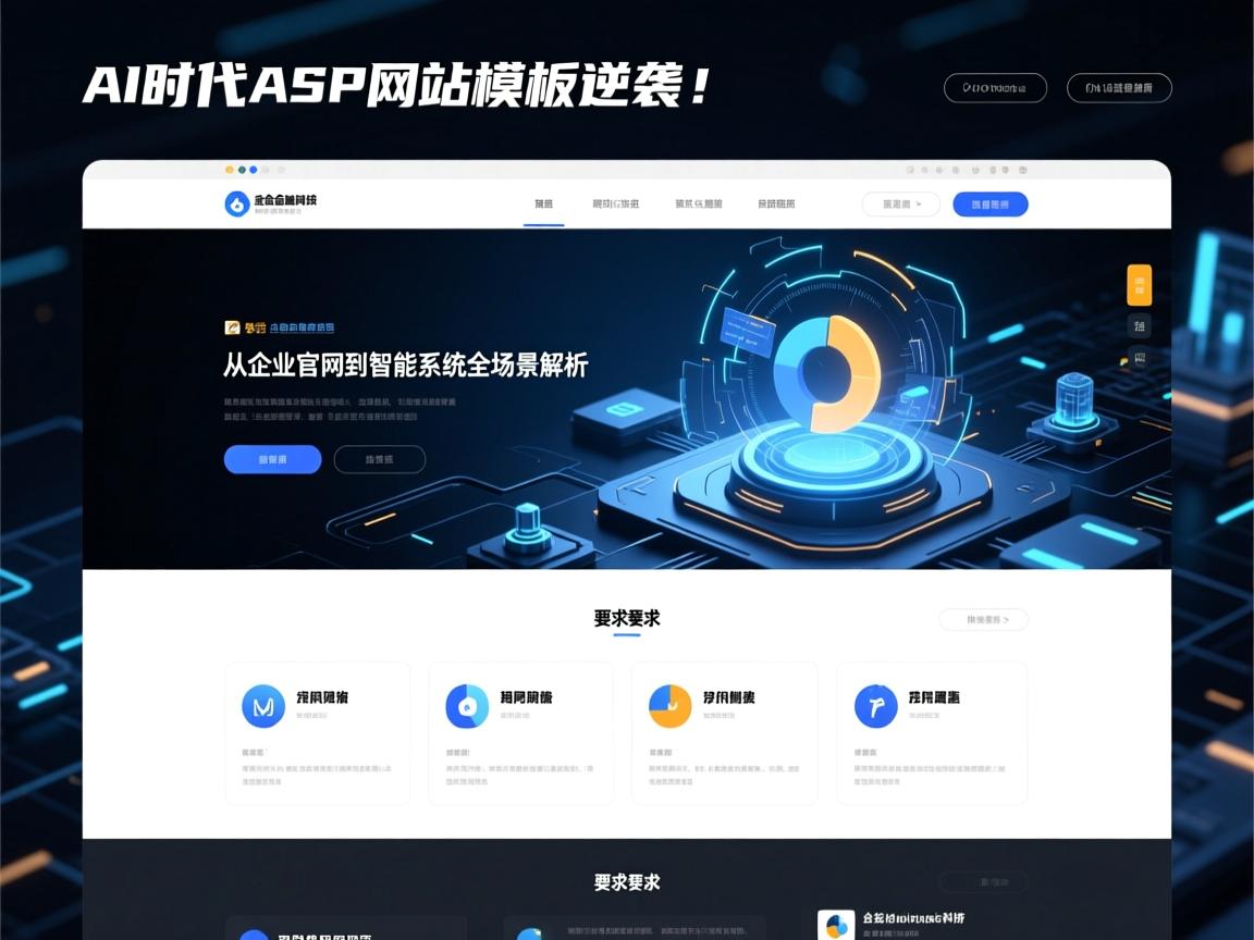 AI时代下ASP网站模板的逆袭,从企业官网到智能系统的全场景解析