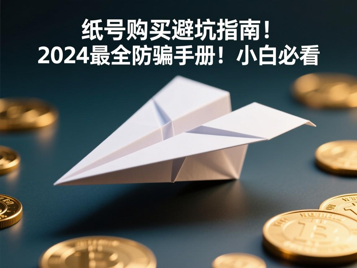 纸飞机账号购买避坑指南!2024最全防骗手册,小白必看