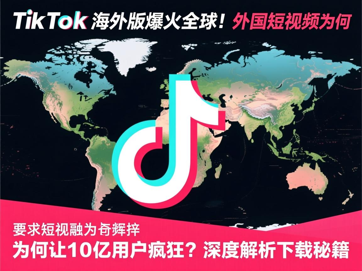 TikTok海外版爆火全球!外国短视频为何让10亿用户疯狂?深度解析下载秘籍
