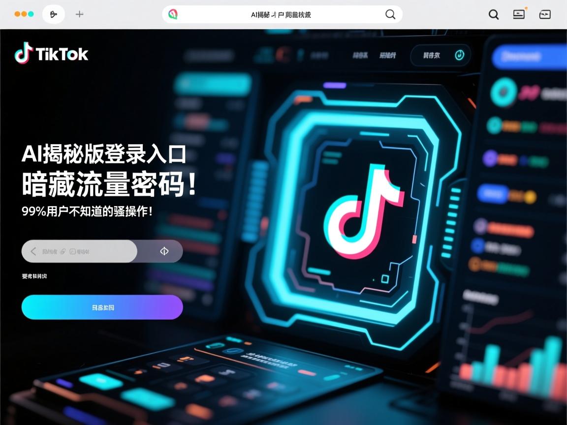 AI揭秘,Tiktok网页版登录入口暗藏的流量密码,99%用户不知道的骚操作!