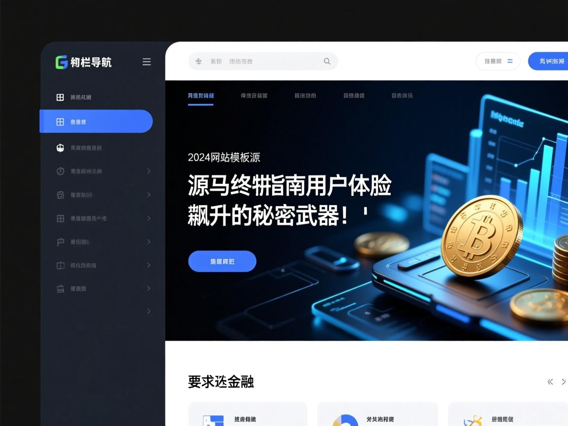 侧栏导航，2024网站模板源码终极指南，用户体验飙升的秘密武器！