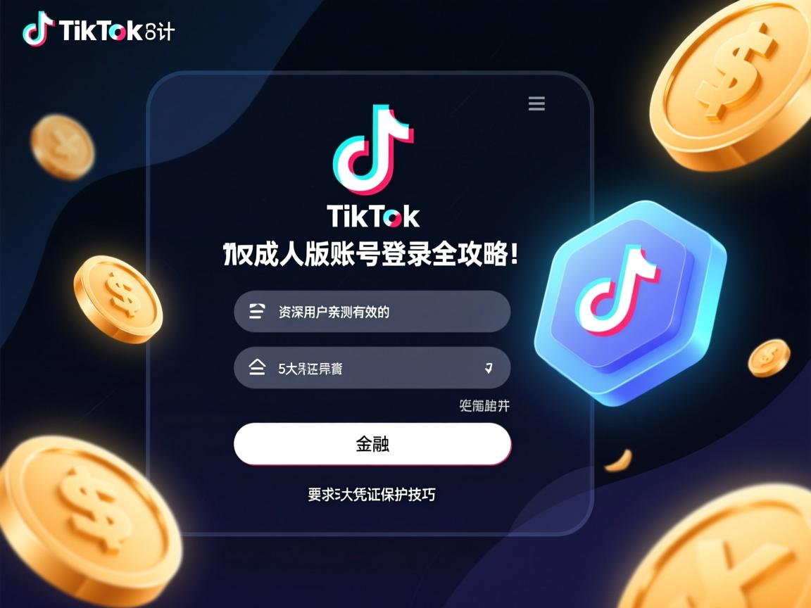TikTok成人版账号登录全攻略!资深用户亲测有效的5大凭证保护技巧