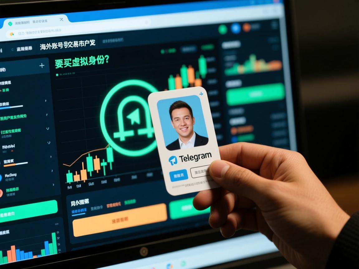 Telegram海外账号交易黑市曝光!百万用户竟在暗网购买虚拟身份?