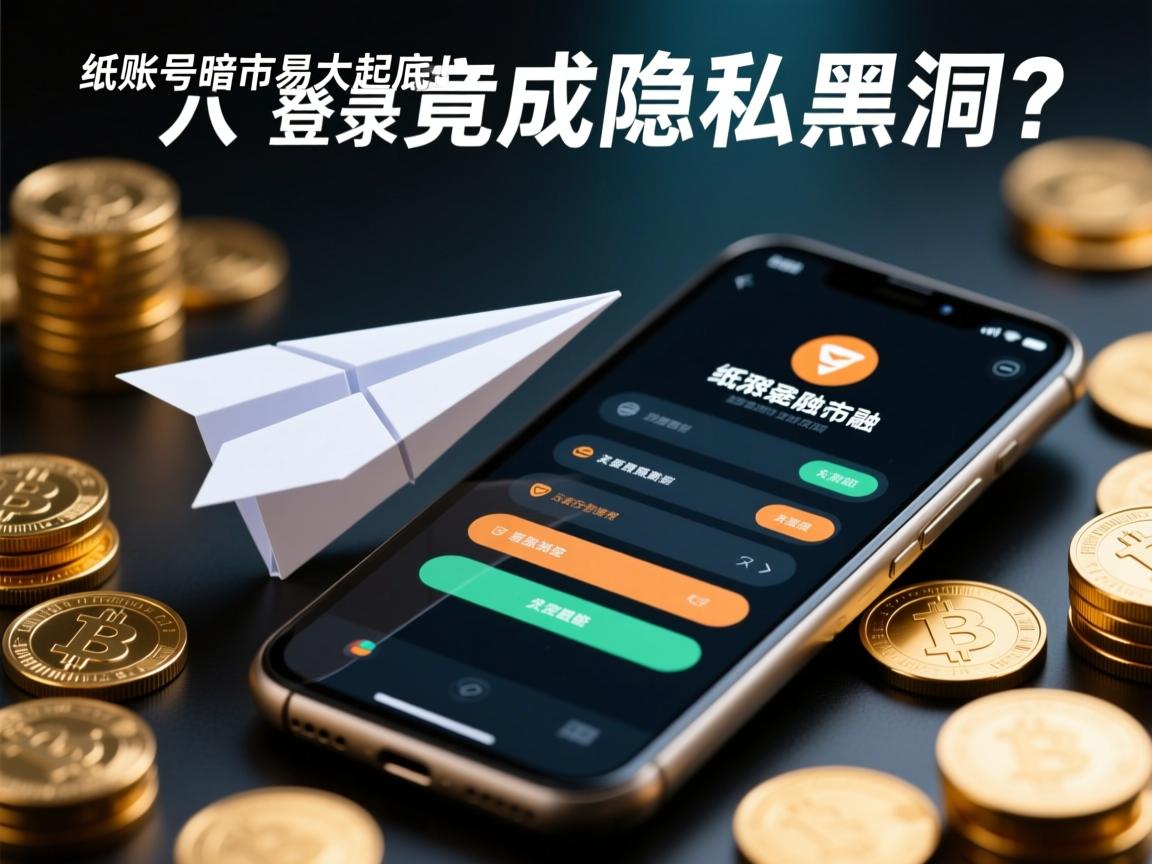 纸飞机账号暗市交易大起底！手机登录竟成隐私黑洞？