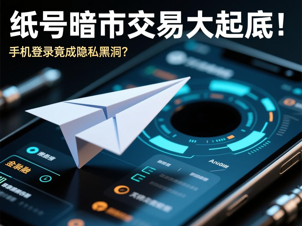 纸飞机账号暗市交易大起底!手机登录竟成隐私黑洞?