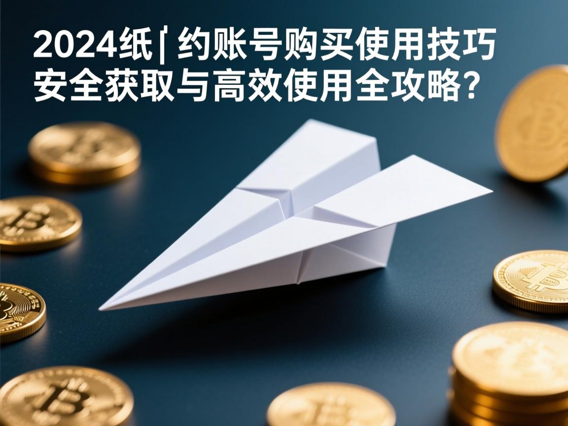 2024纸飞机账号购买使用技巧，安全获取与高效使用全攻略