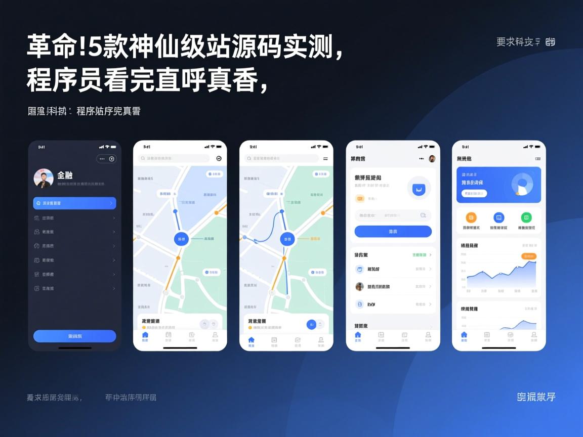 极简美学革命！5款神仙级导航站源码实测，程序员看完直呼真香