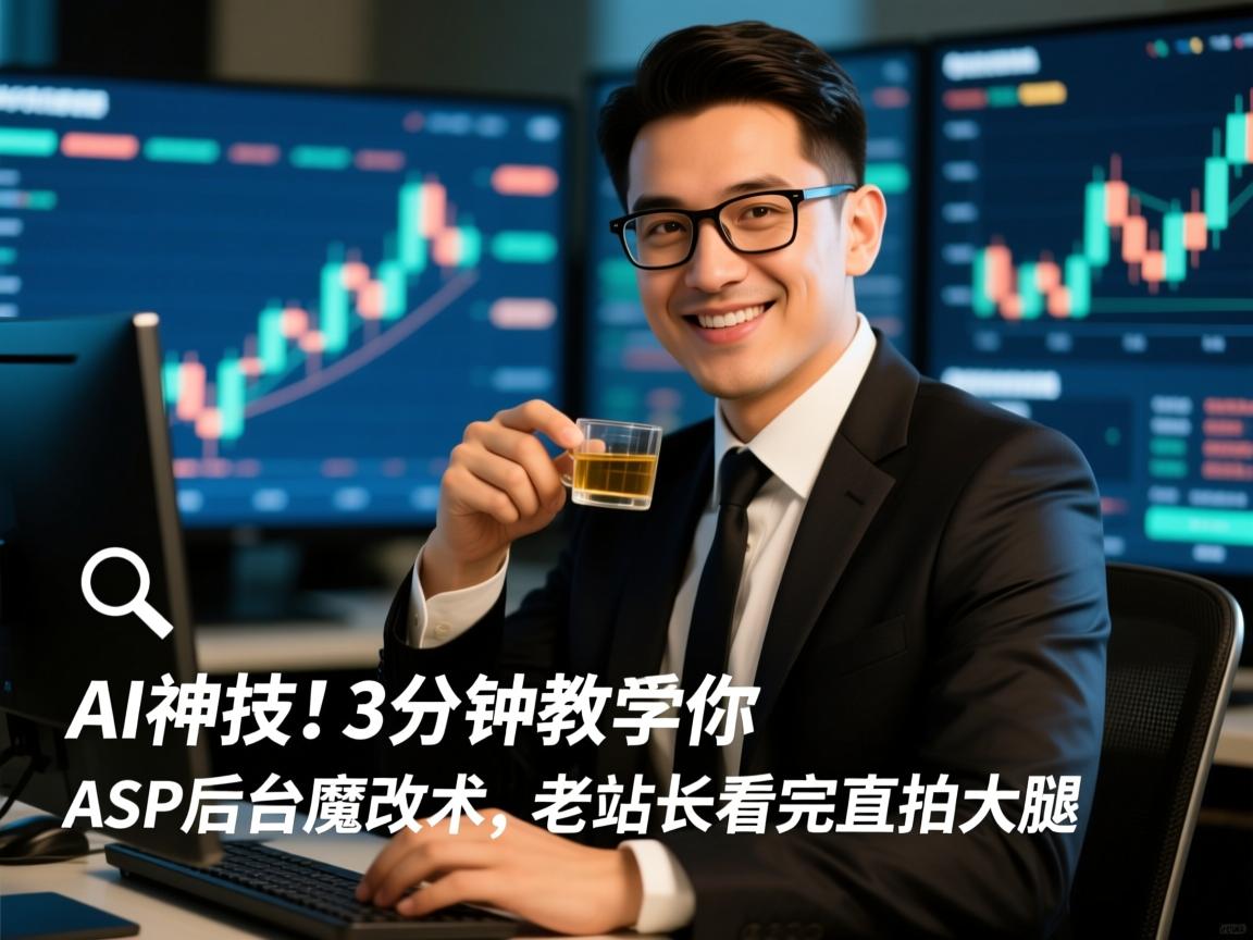 🔍AI神技！3分钟教会你ASP后台魔改术，老站长看完直拍大腿