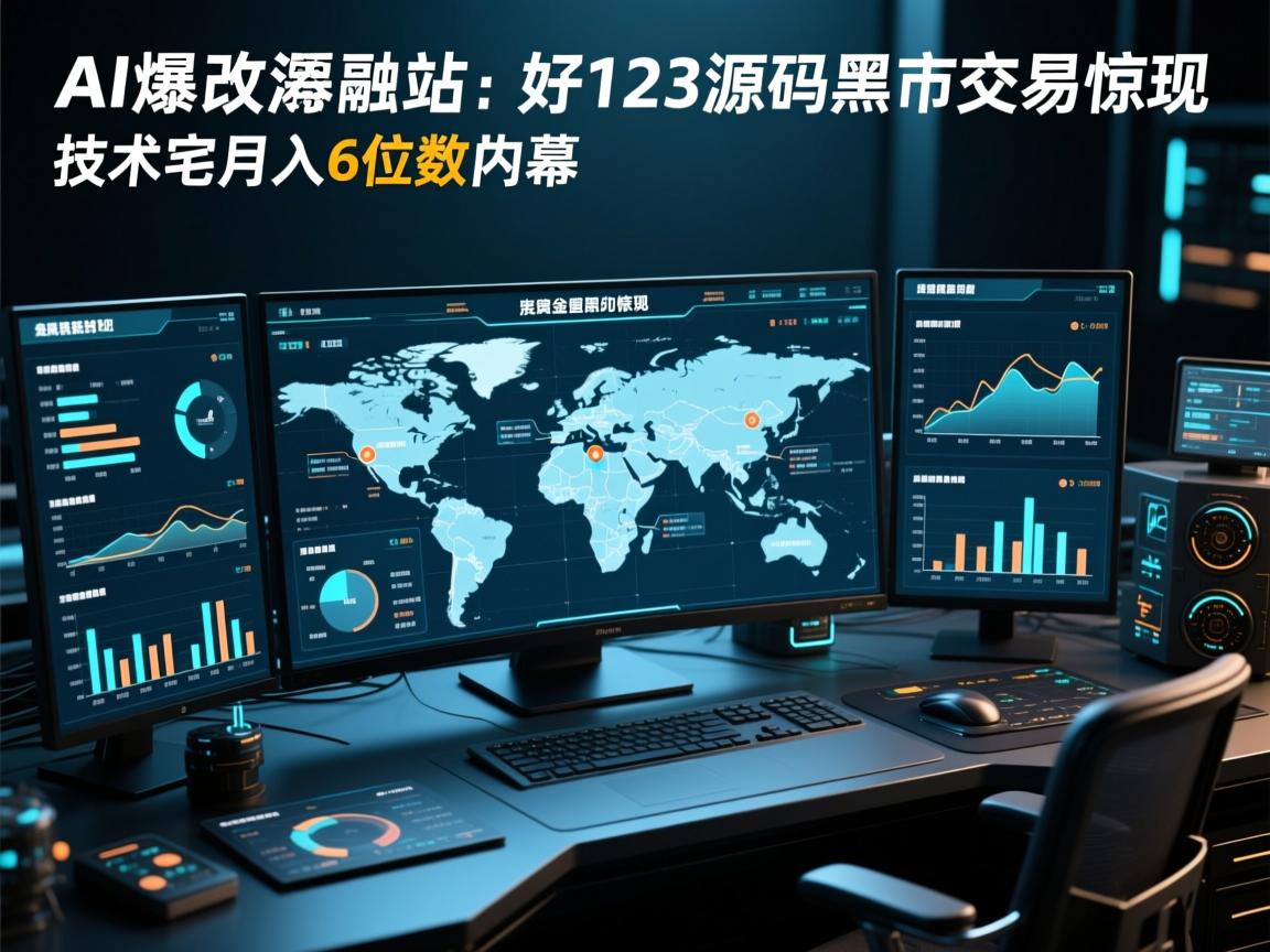 AI爆改导航站!好123源码黑市交易惊现,技术宅月入6位数内幕