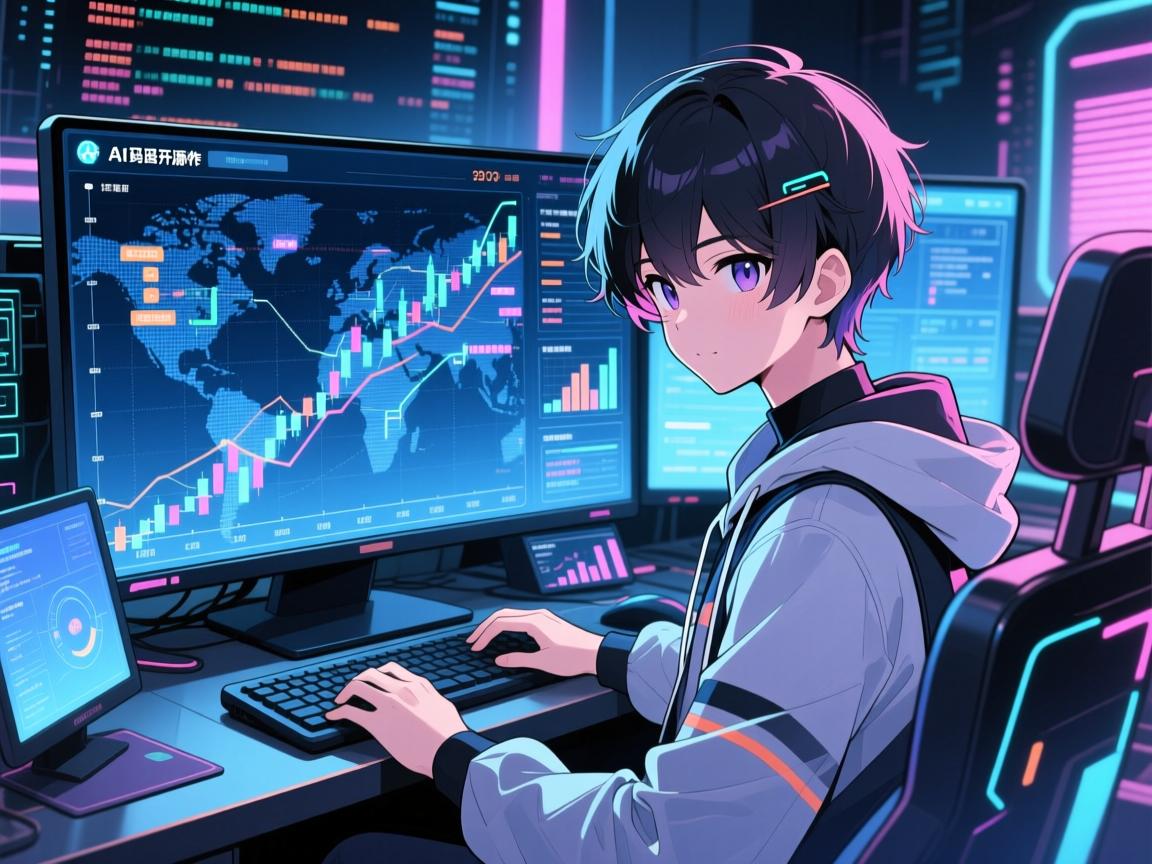 AI爆改二次元导航!00后码农开源神作,日活百万的流量密码竟藏在这套源码里?