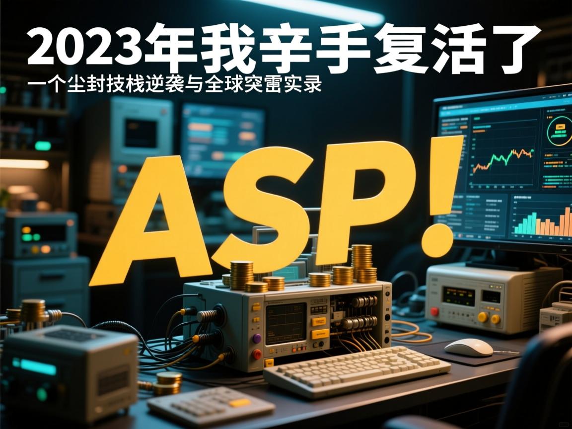 2023年，我亲手复活了ASP！一个尘封技术栈的逆袭与全球突围实录