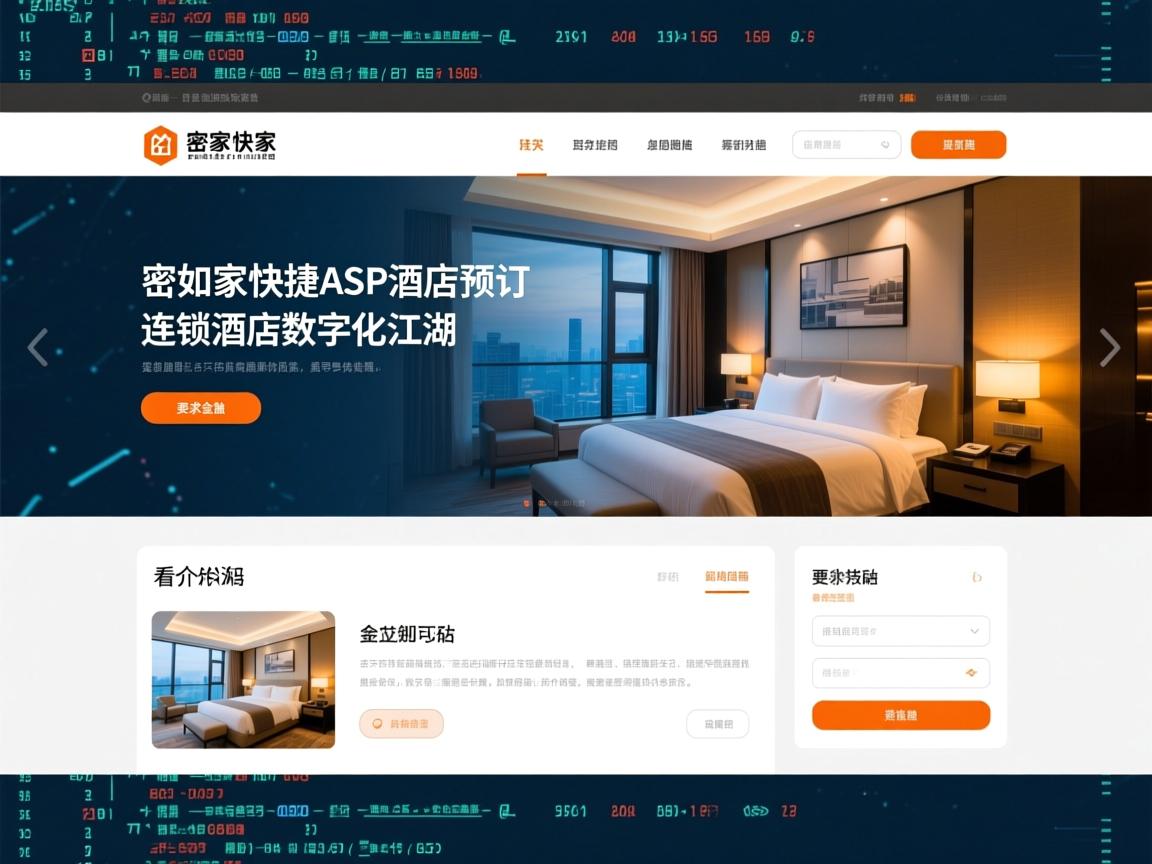 解密如家快捷ASP酒店预订网站源码，从一行代码看连锁酒店数字化江湖