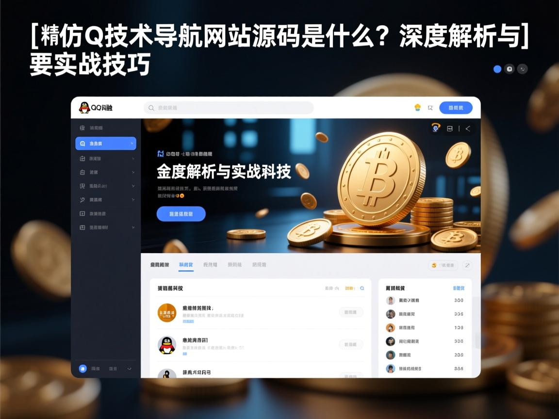 }精仿QQ技术导航网站源码是什么？深度解析与实战技巧