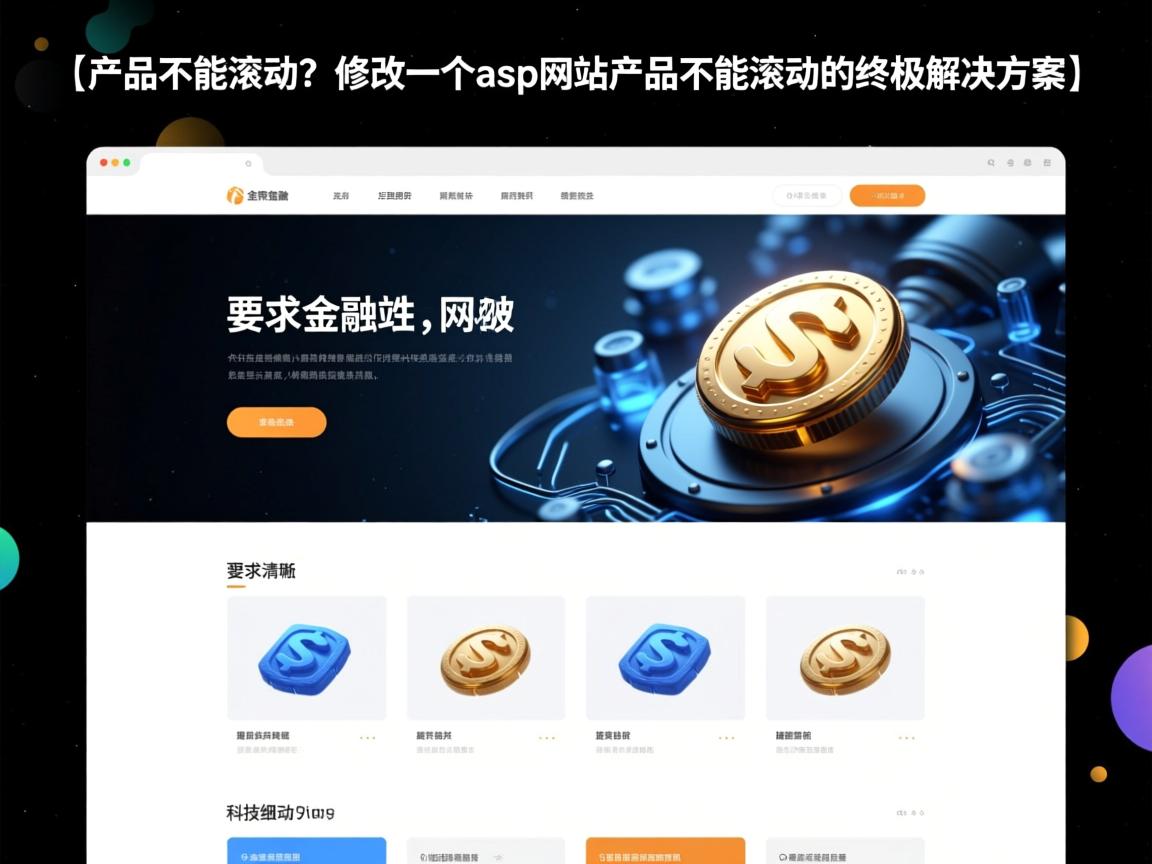 }产品不能滚动？修改一个asp网站产品不能滚动的终极解决方案