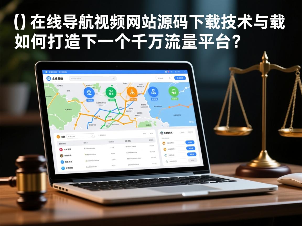 }在线导航视频网站源码下载,技术与法律的较量,如何打造下一个千万流量平台?
