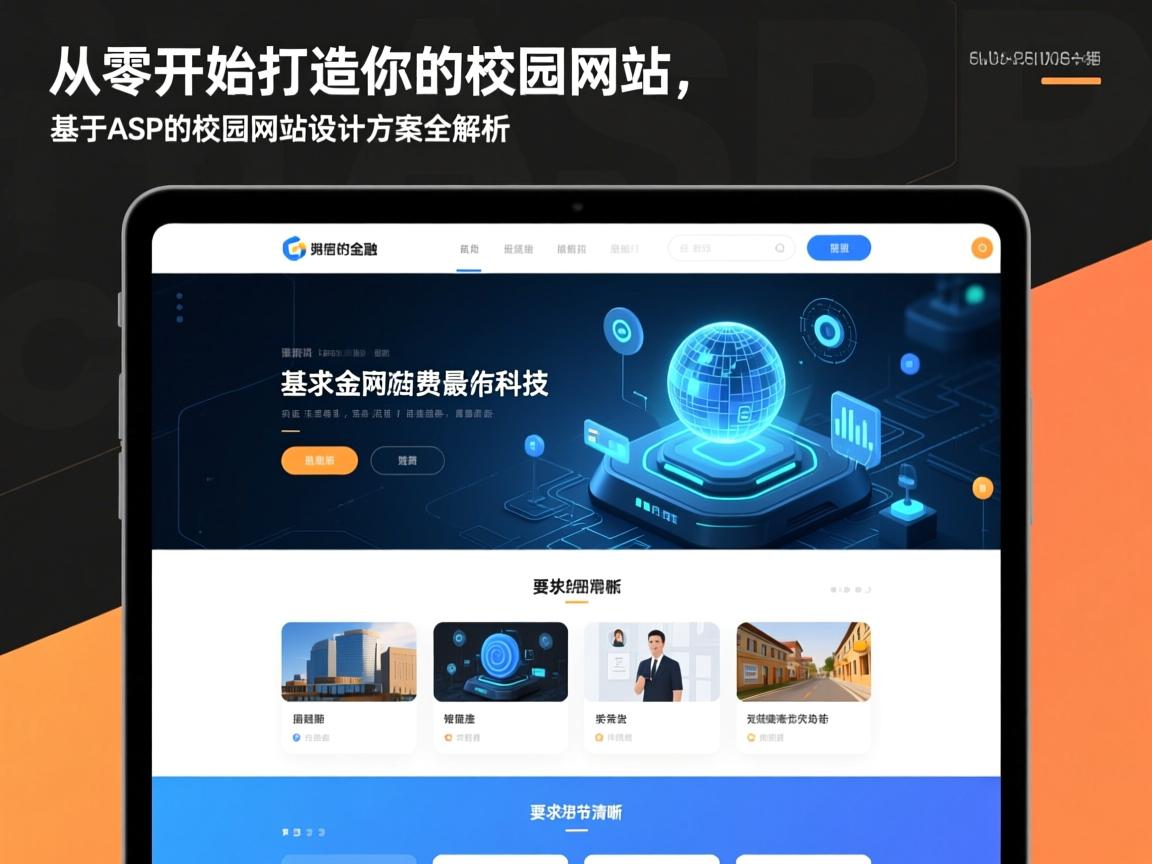 从零开始打造你的校园网站,基于ASP的校园网站设计方案全解析