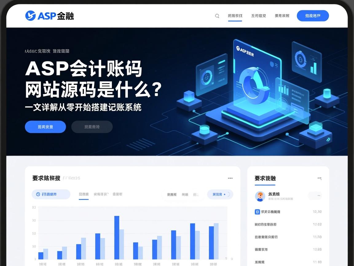 ASP会计记账网站源码是什么?一文详解从零开始搭建记账系统