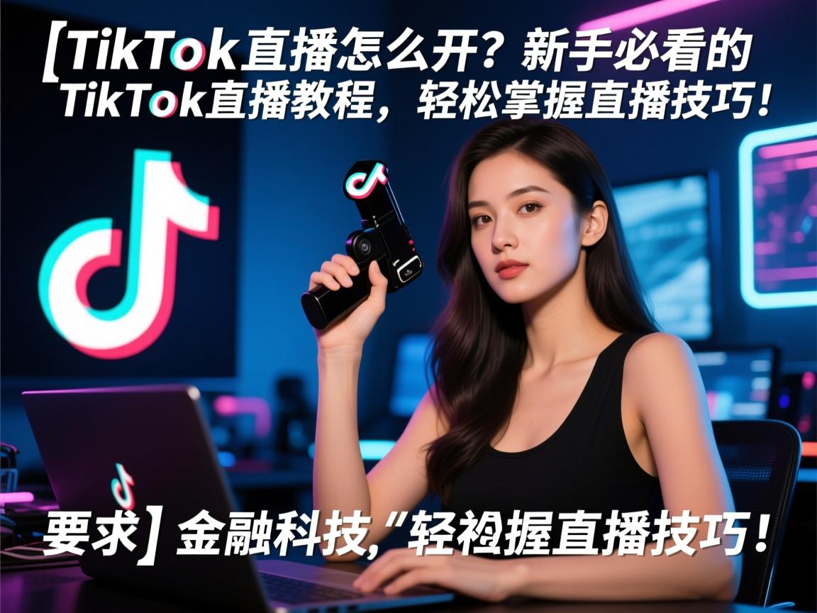 }TikTok直播怎么开？新手必看的TikTok直播教程，轻松掌握直播技巧！