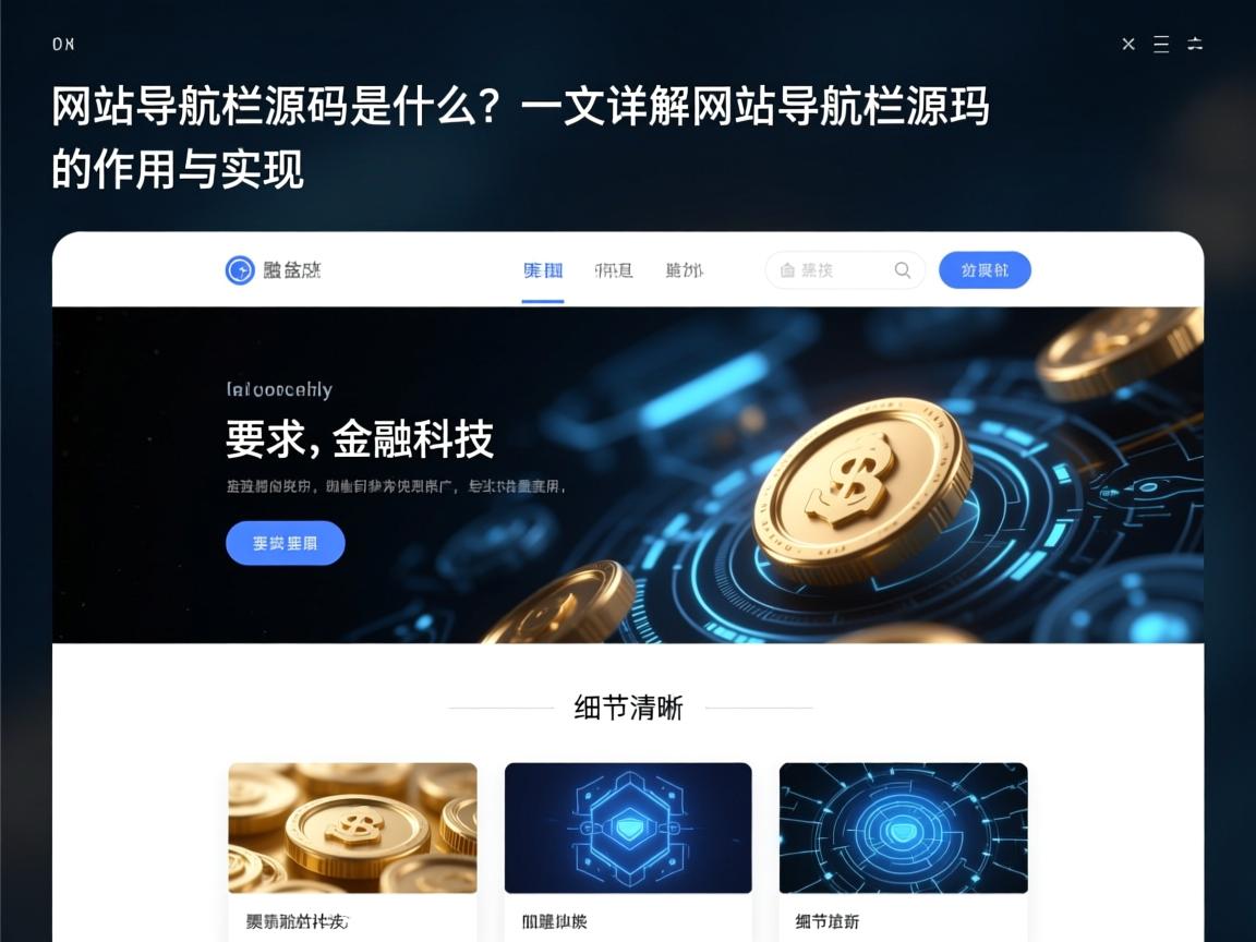 }网站导航栏源码是什么？一文详解网站导航栏源码的作用与实现