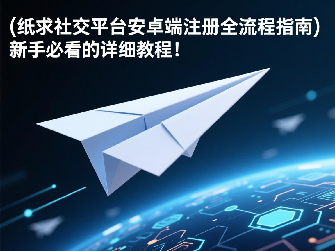 详细阅读:}纸飞机社交平台安卓端注册全流程指南,新手必看的详细教程! }纸飞机社交平台安卓端注册全流程指南,新手必看的详细教程!