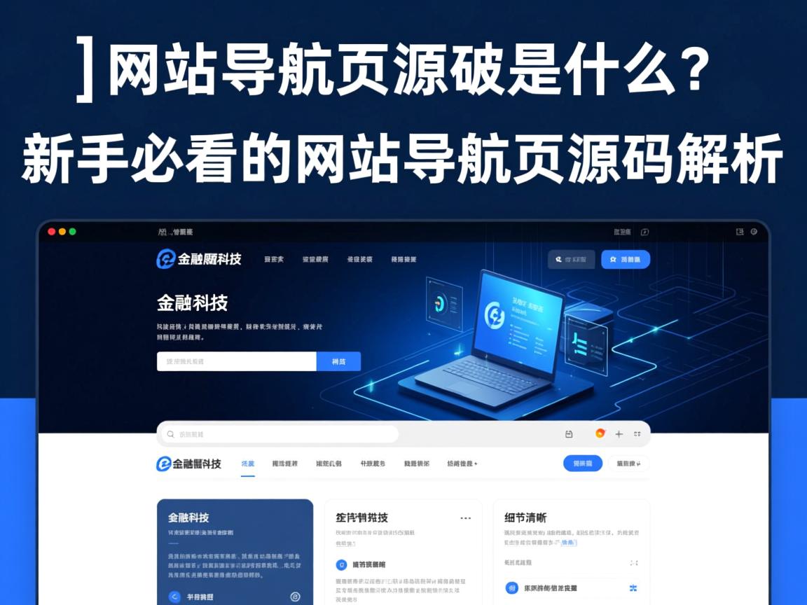 }网站导航页源码是什么？新手必看的网站导航页源码解析