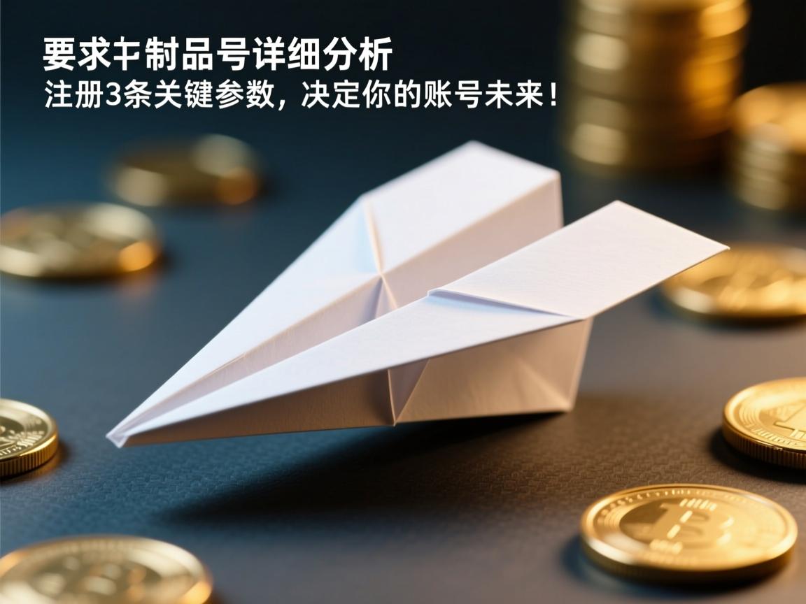 纸飞机成品号详细分析,注册3条关键参数,决定你的账号未来!