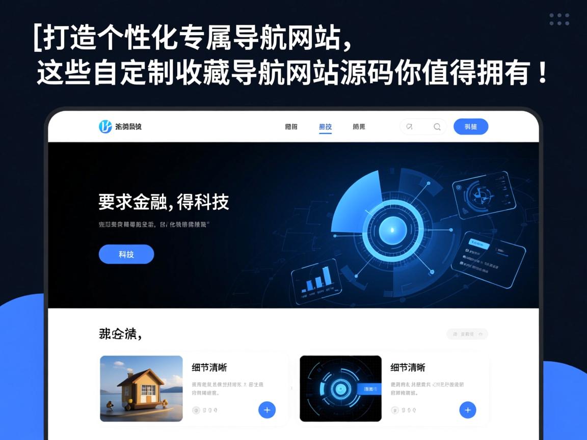 }打造个性化专属导航网站,这些自定义收藏导航网站源码你值得拥有!