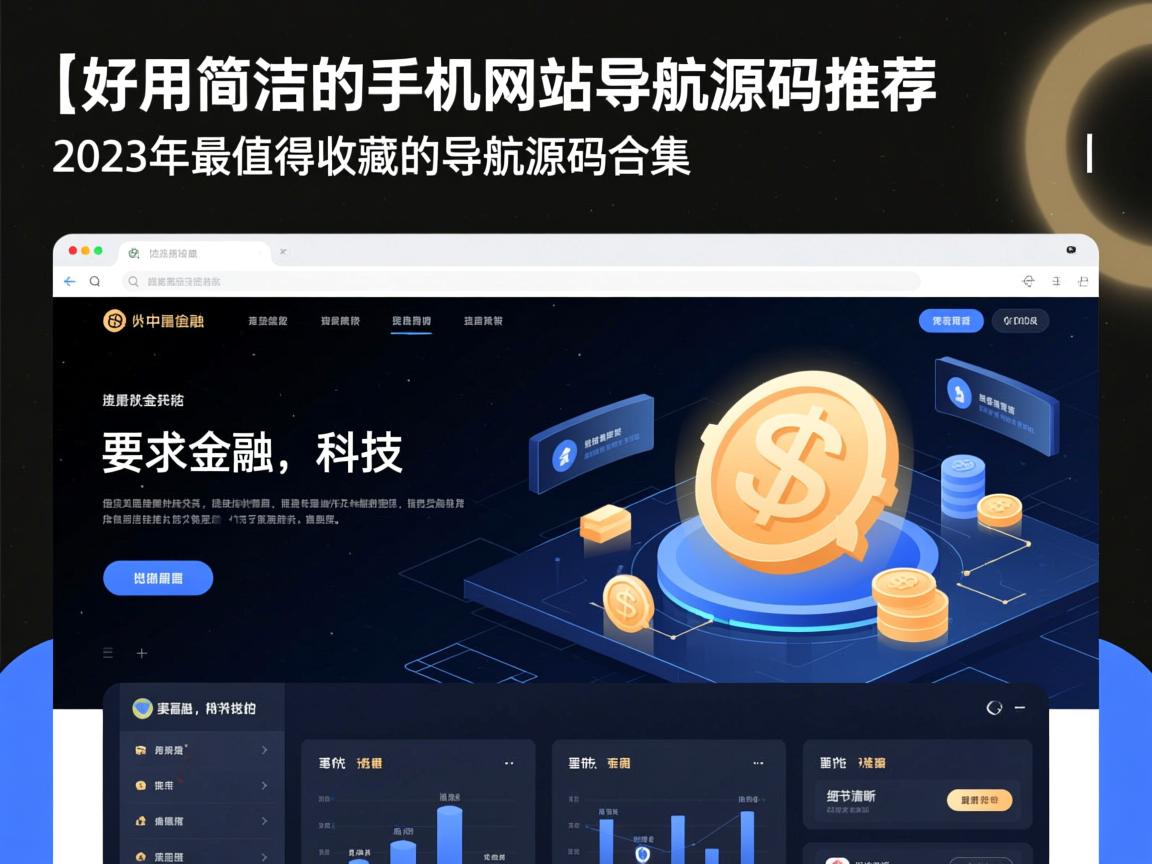 }好用简洁的手机网站导航源码推荐,2023年最值得收藏的导航源码合集