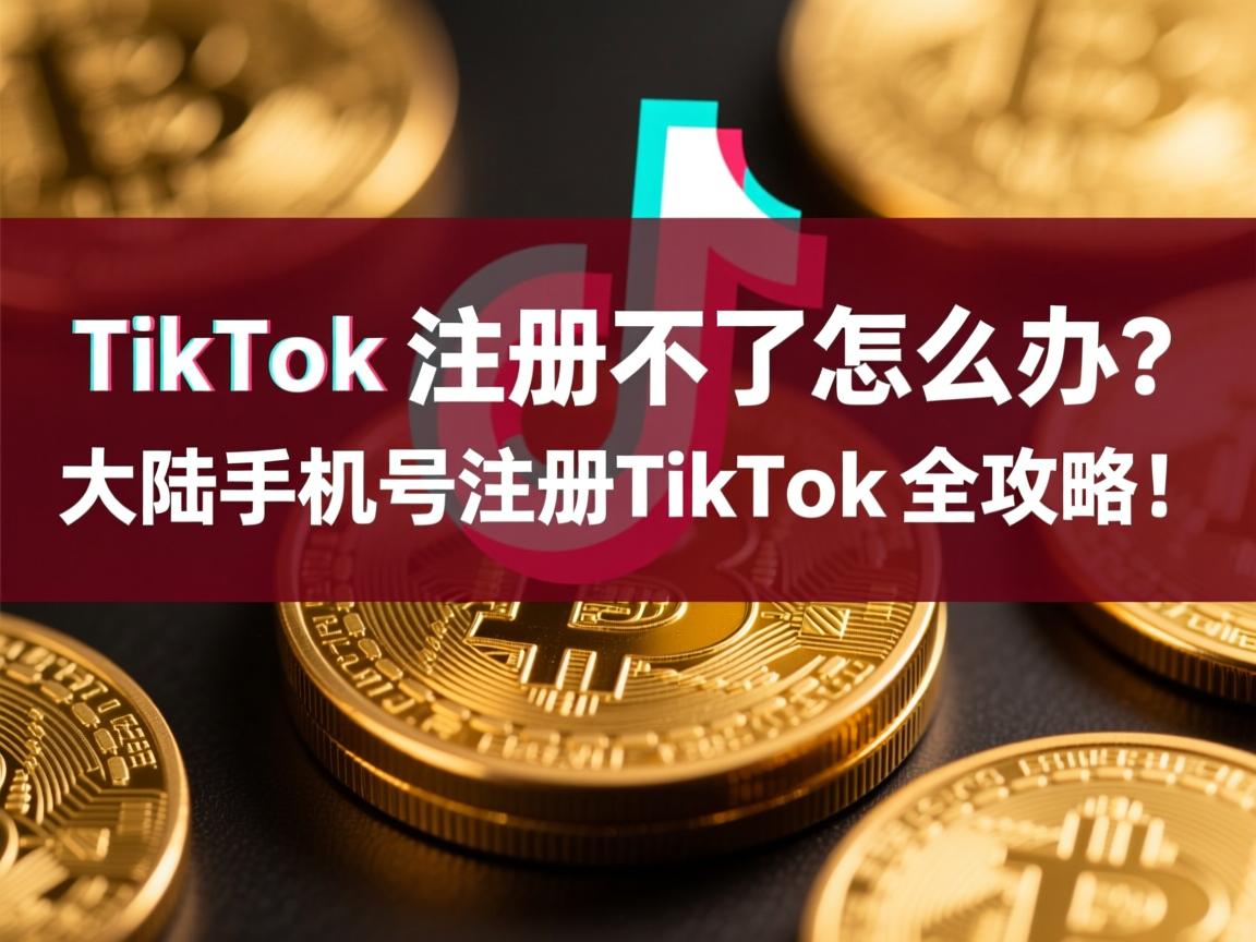 }TikTok注册不了怎么办?大陆手机号注册TikTok的全攻略!