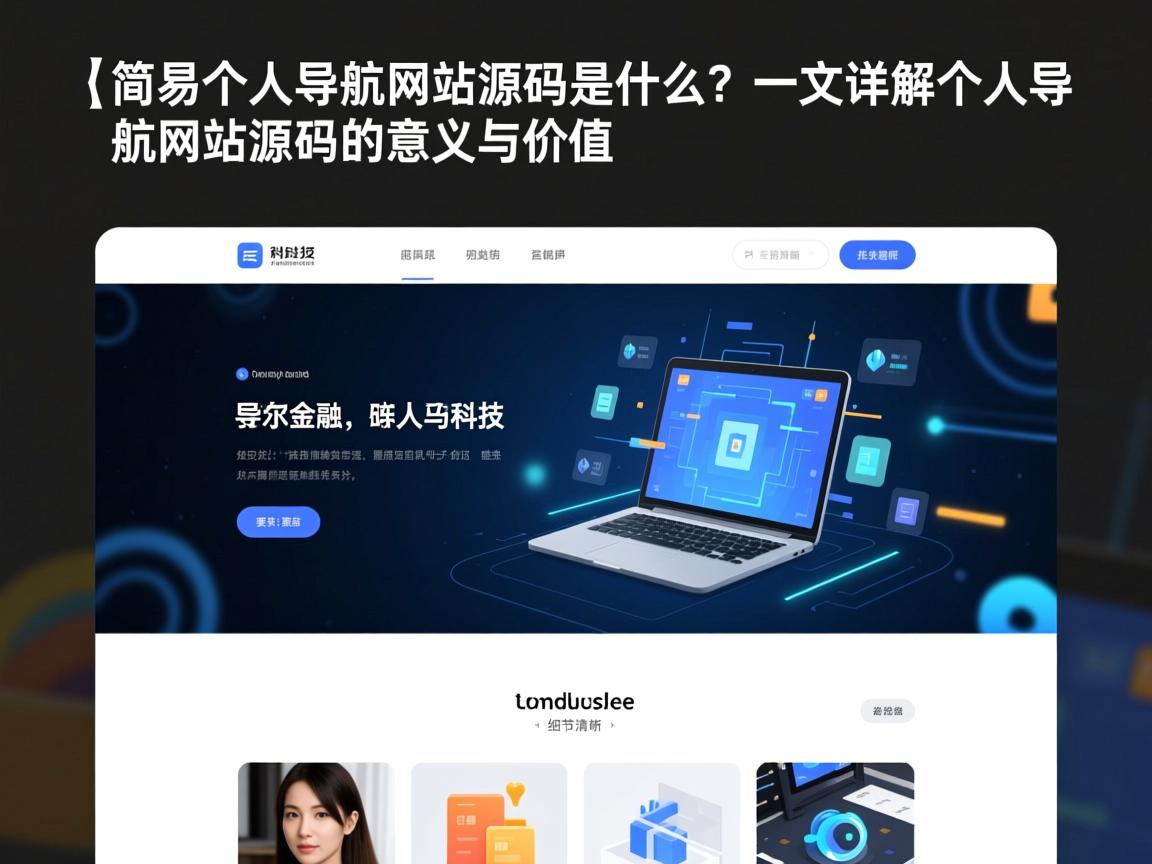 }简易个人导航网站源码是什么？一文详解个人导航网站源码的意义与价值