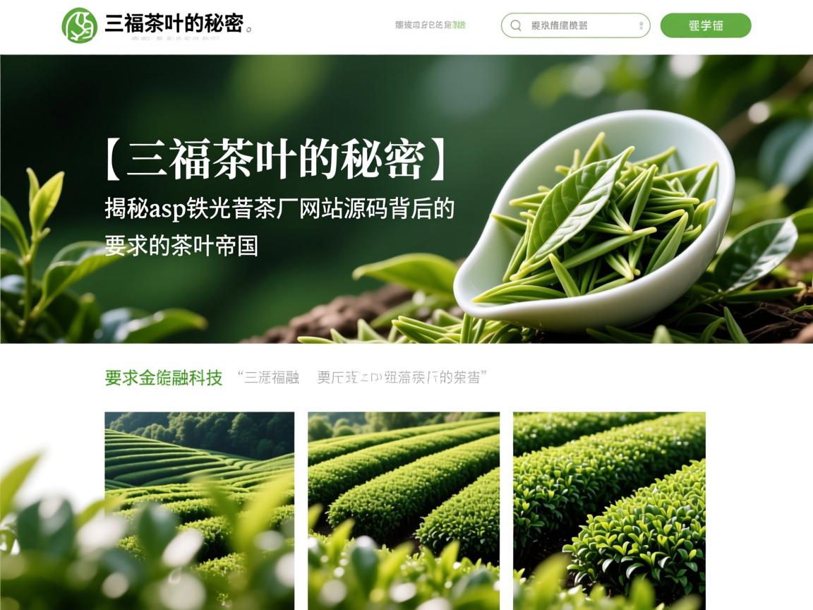 }三福茶叶的秘密，揭秘asp铁观音茶厂网站源码背后的茶叶帝国