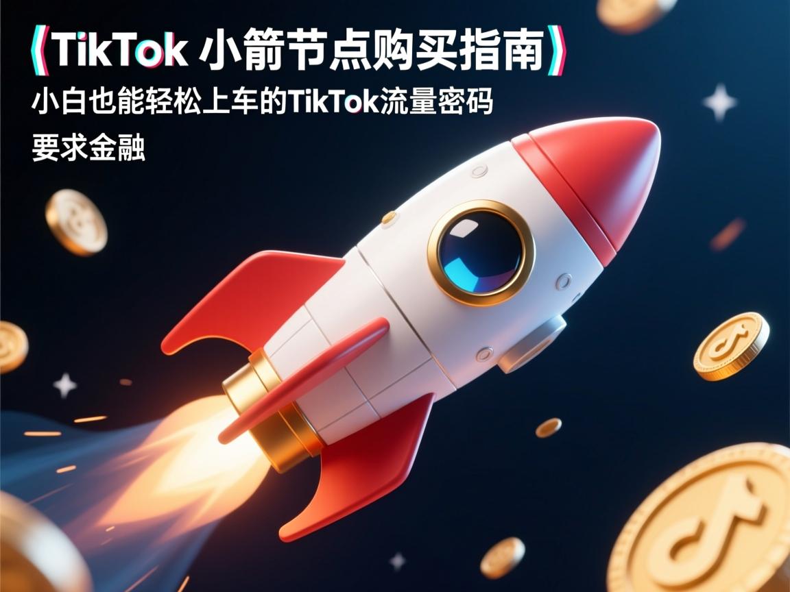 }TikTok小火箭节点购买指南,小白也能轻松上车的TikTok流量密码