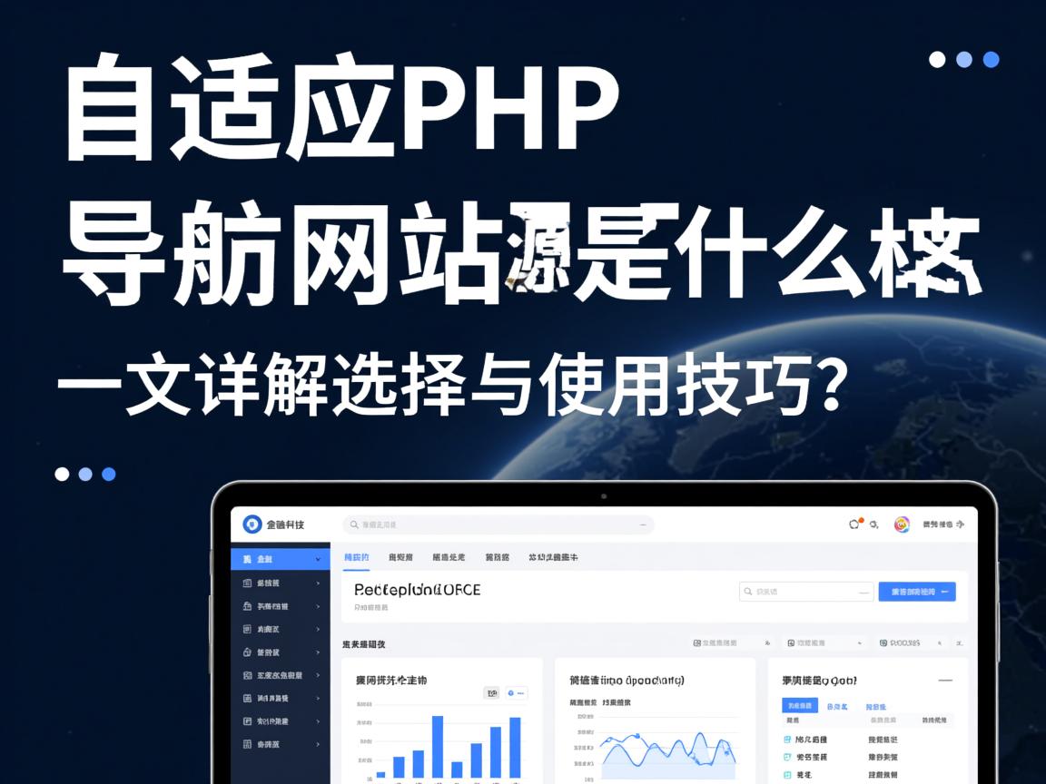}自适应PHP导航网站源码是什么格式的文件？一文详解选择与使用技巧