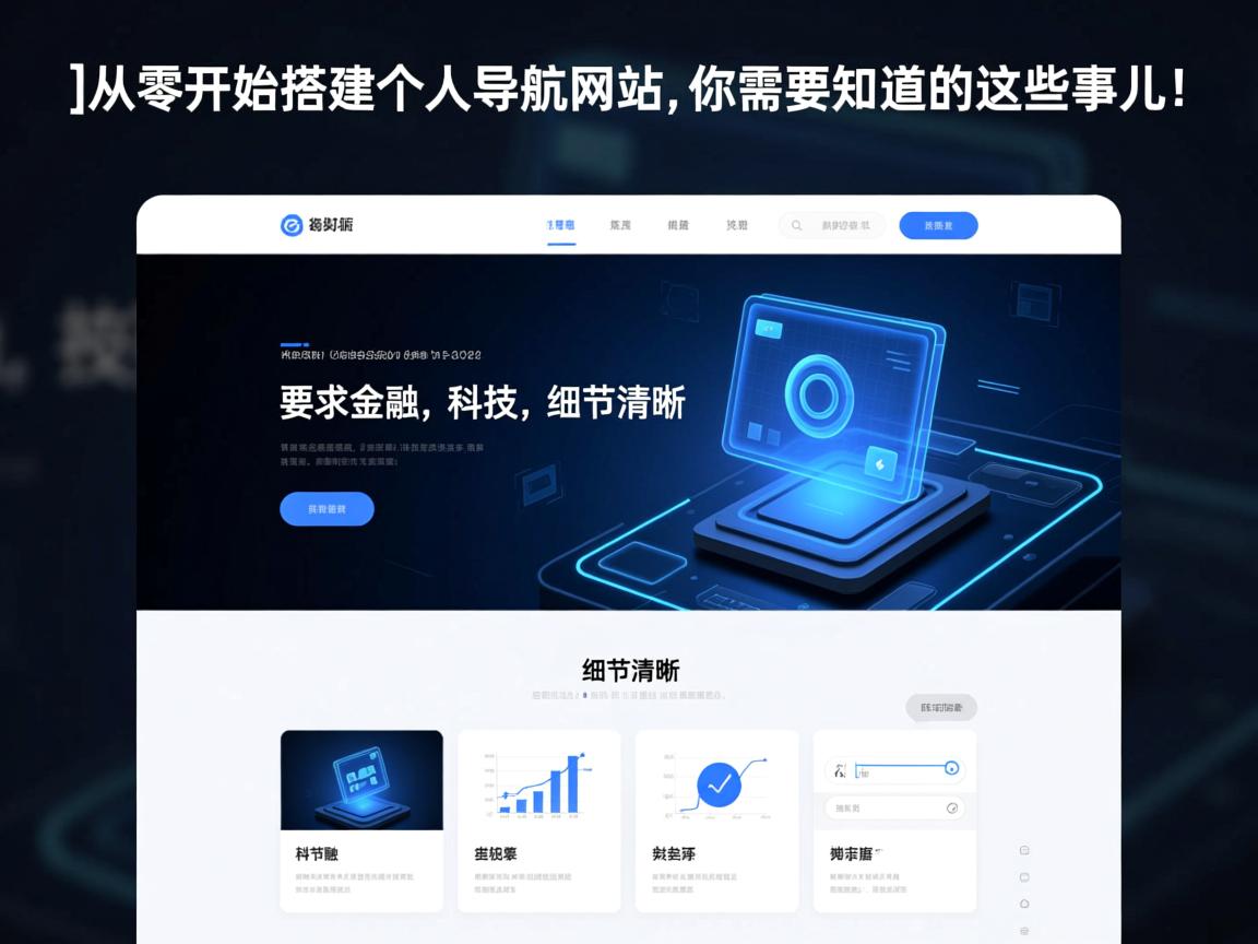 }从零开始搭建个人导航网站，你需要知道的这些事儿！