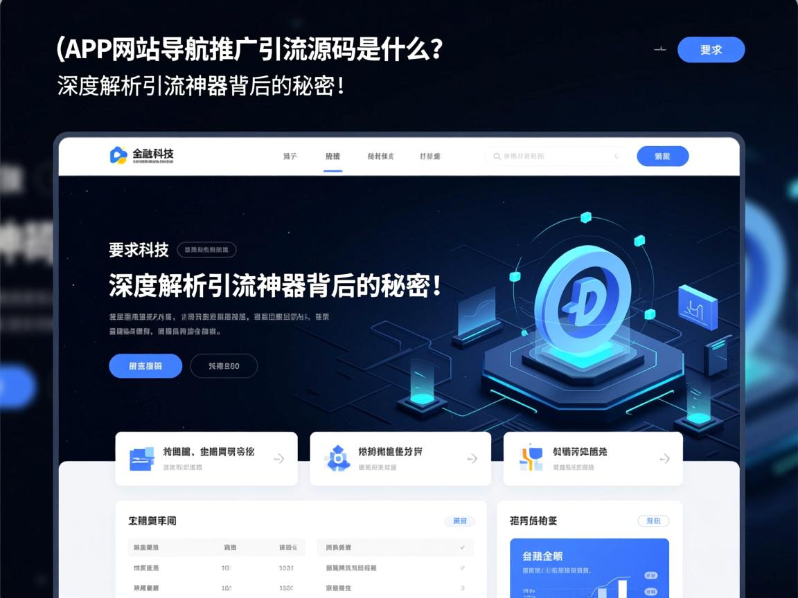 }APP网站导航推广引流源码是什么？深度解析引流神器背后的秘密！