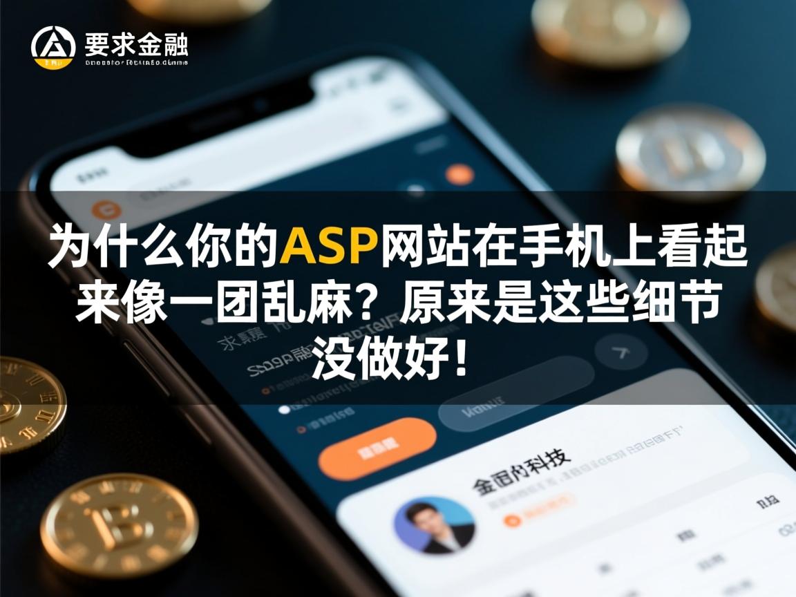 }为什么你的ASP网站在手机上看起来像一团乱麻？原来是这些细节没做好！