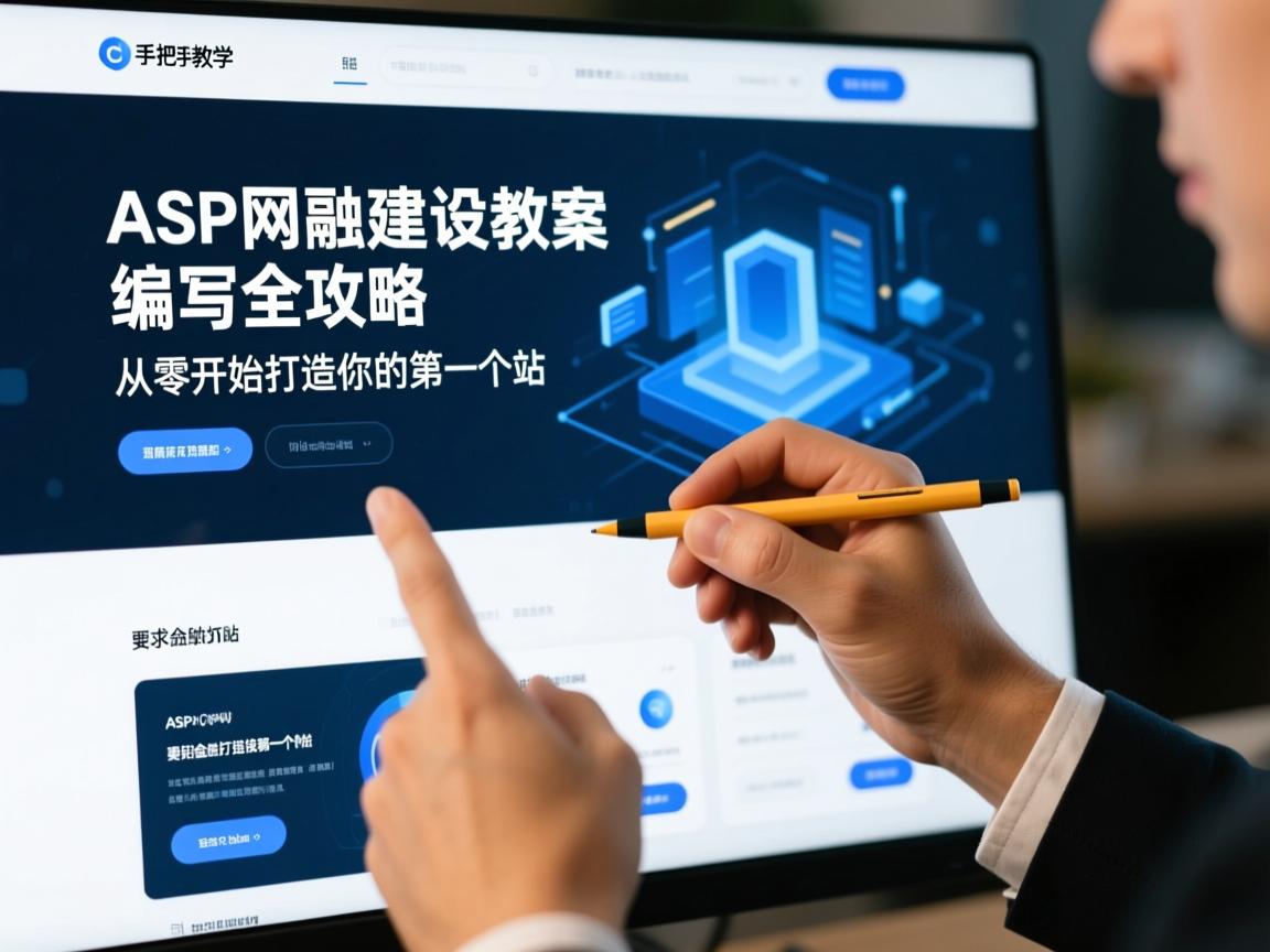 手把手教学！ASP网站建设教案编写全攻略，从零开始打造你的第一个网站