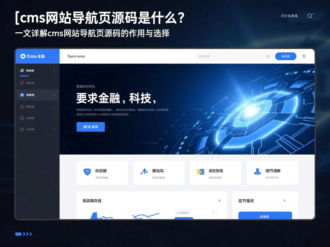 }cms网站导航页源码是什么？一文详解cms网站导航页源码的作用与选择