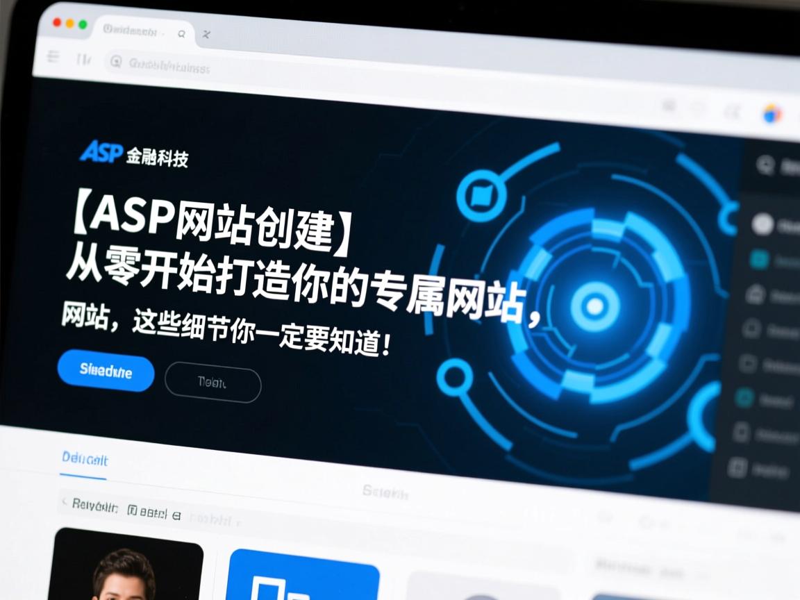 }ASP网站创建，从零开始打造你的专属网站，这些细节你一定要知道！