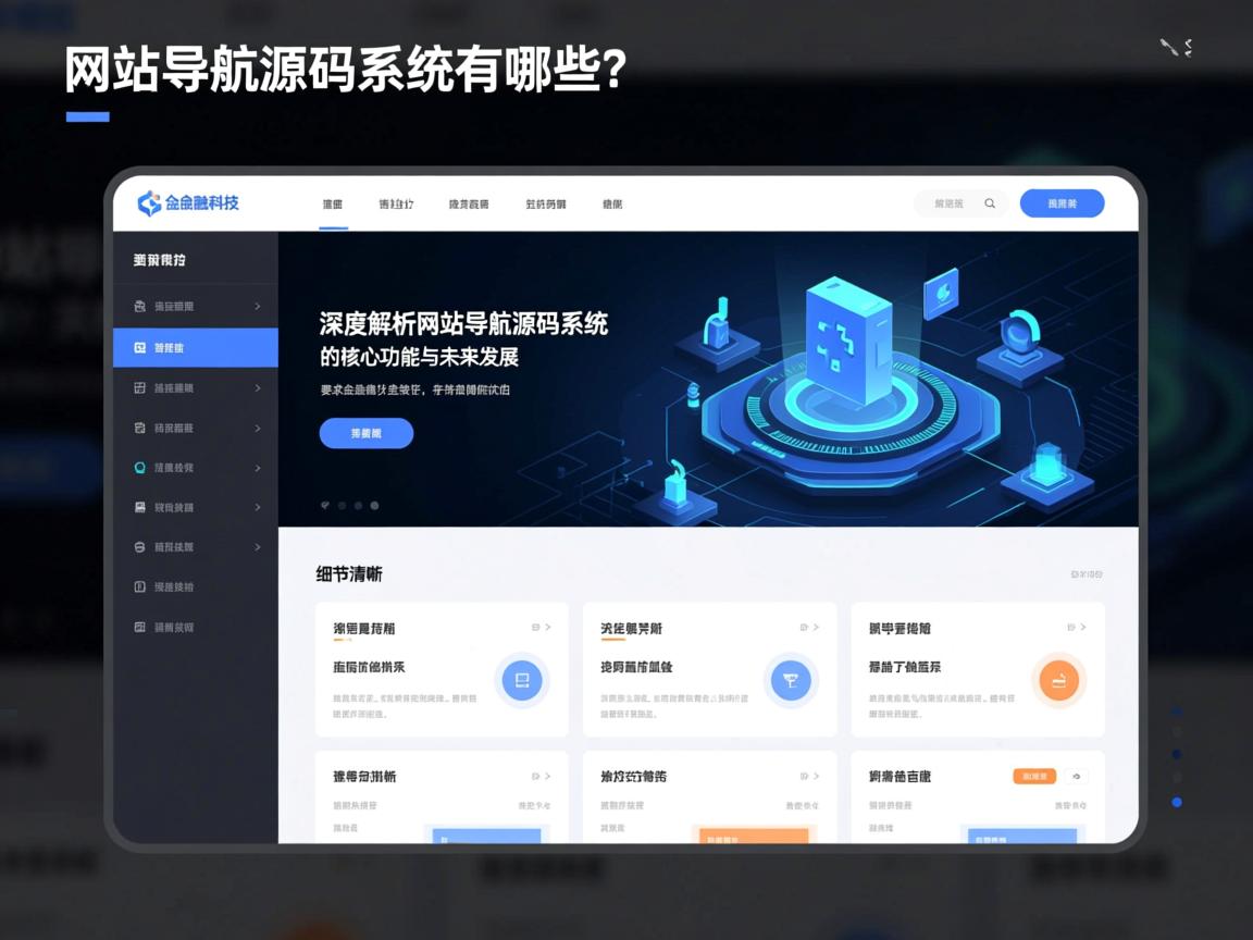 网站导航源码系统有哪些？深度解析网站导航源码系统的核心功能与未来发展