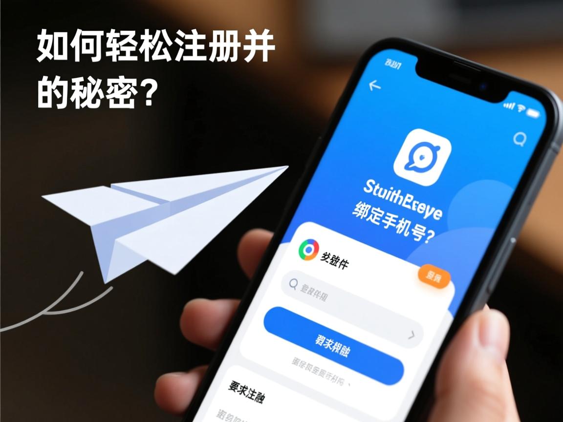 纸飞机社交软件的秘密，如何轻松注册并绑定手机号？
