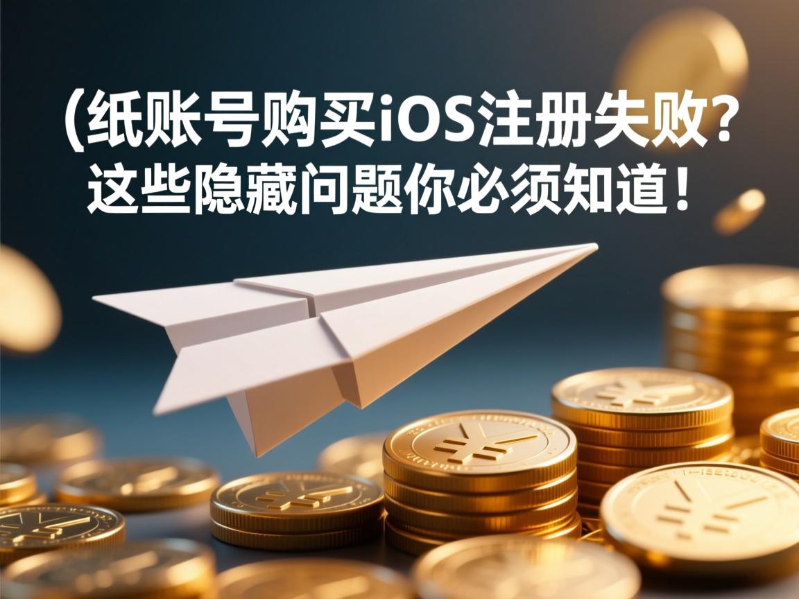 }纸飞机账号购买iOS注册失败？这些隐藏问题你必须知道！